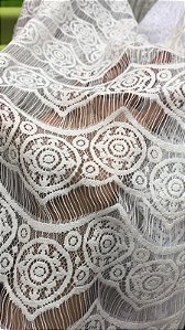 Renda Branco Vazada