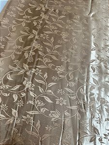 Cetim Jacquard Dourado Escuro