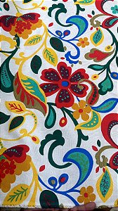 Jacquard Floral Colorido