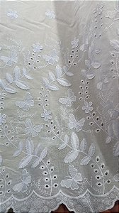 Lesse Branco Borboleta 3D