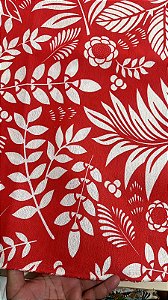 Linhão Vermelho com Branco