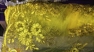 Tule Amarelo Luxo