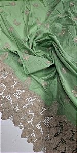 Lesse Verde Barrado Borboleta