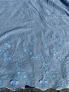 Lesse Azul Bordado