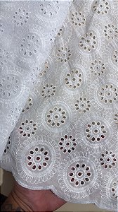 Lesse Branco Bordado Luxo