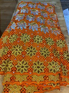 Africano Laranja Luxo