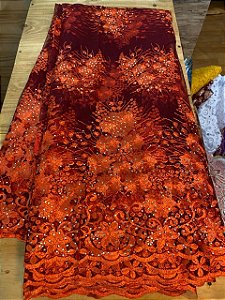 Africano Laranja Luxo