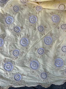 Rechilieu Amarelo Bordado