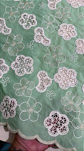 Rechilieu Verde Bordado