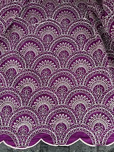 Lesse Roxo Bordado