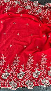 Lesse Vermelho Bordado