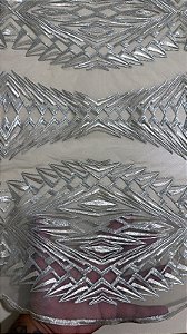 Tule Prata com Champanhe