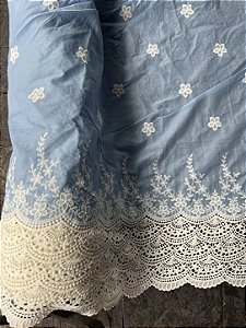 Lesse Azul Barrada Luxo
