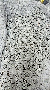 Africano Branco Bordado Luxo