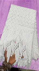 Africano Branco Bordado