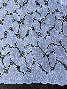 Rechilieu Branco Bordado