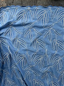 Lesse Azul Bordado