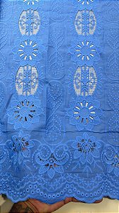 Rechilieu Azul Bordado