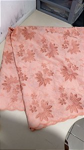 Retalho - Rechilieu Salmão Bordado