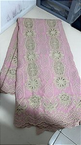 Retalho - Rechilieu Rosa Bordado