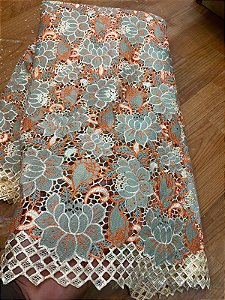 Africano Bordado Luxo