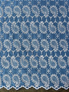 Lesse Azul Bordado