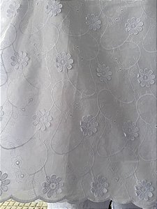 Lesse Branco 3D Bordado