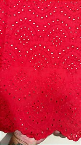 Lesse Vermelho Bordado