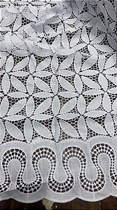 Africano Branco Bordado Luxo