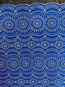 Lesse Azul Bordado