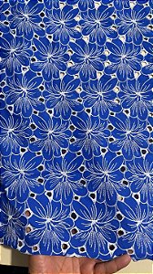 Lesse Azul Bordado