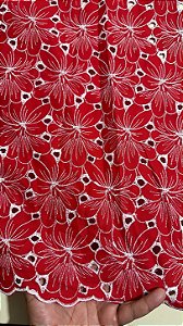 Lesse Vermelho Bordado