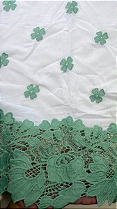Lesse Branco Barrada Verde