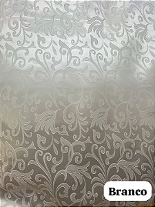 Cetim Branco Jacquard