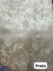 Cetim Prata Jacquard