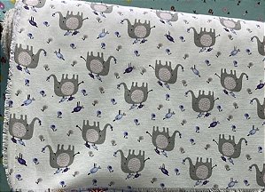Tricoline Estampado Erê