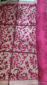 Tule Rosa Paetê Luxo *Promoção*