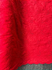 Lesse Vermelho Bordado