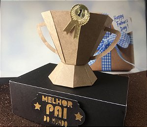 Troféu dia dos pais (LINK NA DESCRIÇÃO)