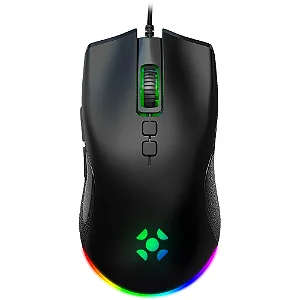 Mouse Gamer Fortrek Blackfire RGB 7200 DPI Switch Huano