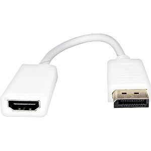 Adaptador Display Port Para HDMI 15cm ADAP0043 Branco STORM