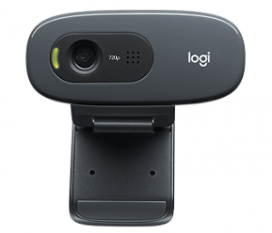Webcam HD Logitech C270 720p 30 FPS Microfone Integrado