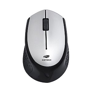 Mouse Sem Fio RC Nano M-W50SI Prata C3Tech