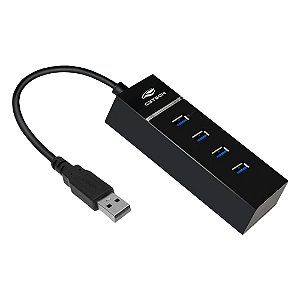 Hub USB 3.0 4 Portas HU-300BK C3Tech