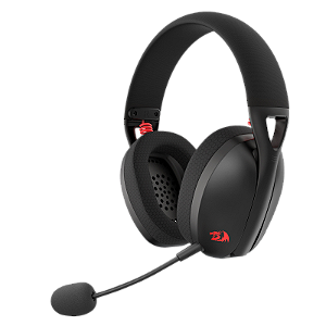 Headset Gamer Sem Fio Redragon Ire Pro Bluetooth/2.4G/Cabo Preto - H848