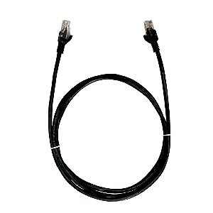 Cabo de Rede Cat5E 2.5M PC-ETHU25BK Patch Cord PlusCable
