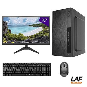 Computador LAF Pro, Intel i3 10105, 8GB DDR4, SSD 240GB + Monitor 21.5" HDMI + Teclado + Mouse