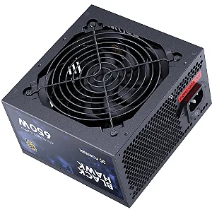 Fonte ATX Fortrek Black Hawk 650W 80 Plus Bronze PFC Ativo