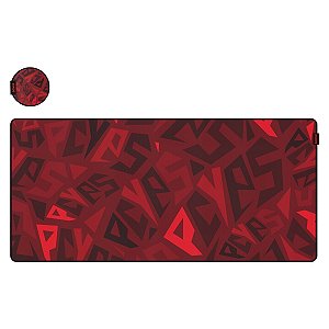 Mouse Pad Gamer Pcyes Signature Extended Red Magma Limited - 900 X 420 - Pms90X42Rm