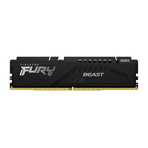 Memoria 8GB DDR5 5200MHZ CL40 Kingston Fury Beast Black XMP 3.0 - Desktop - KF552C40BB-8